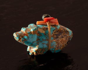 Bernard Homer Jr. Evans Turquoise Bear