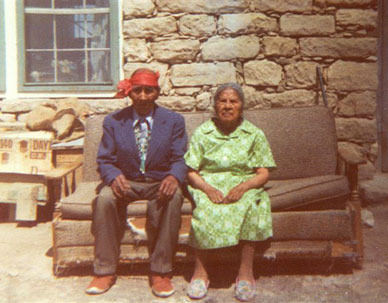 My Adopted Hopi Grandparents ca.1975